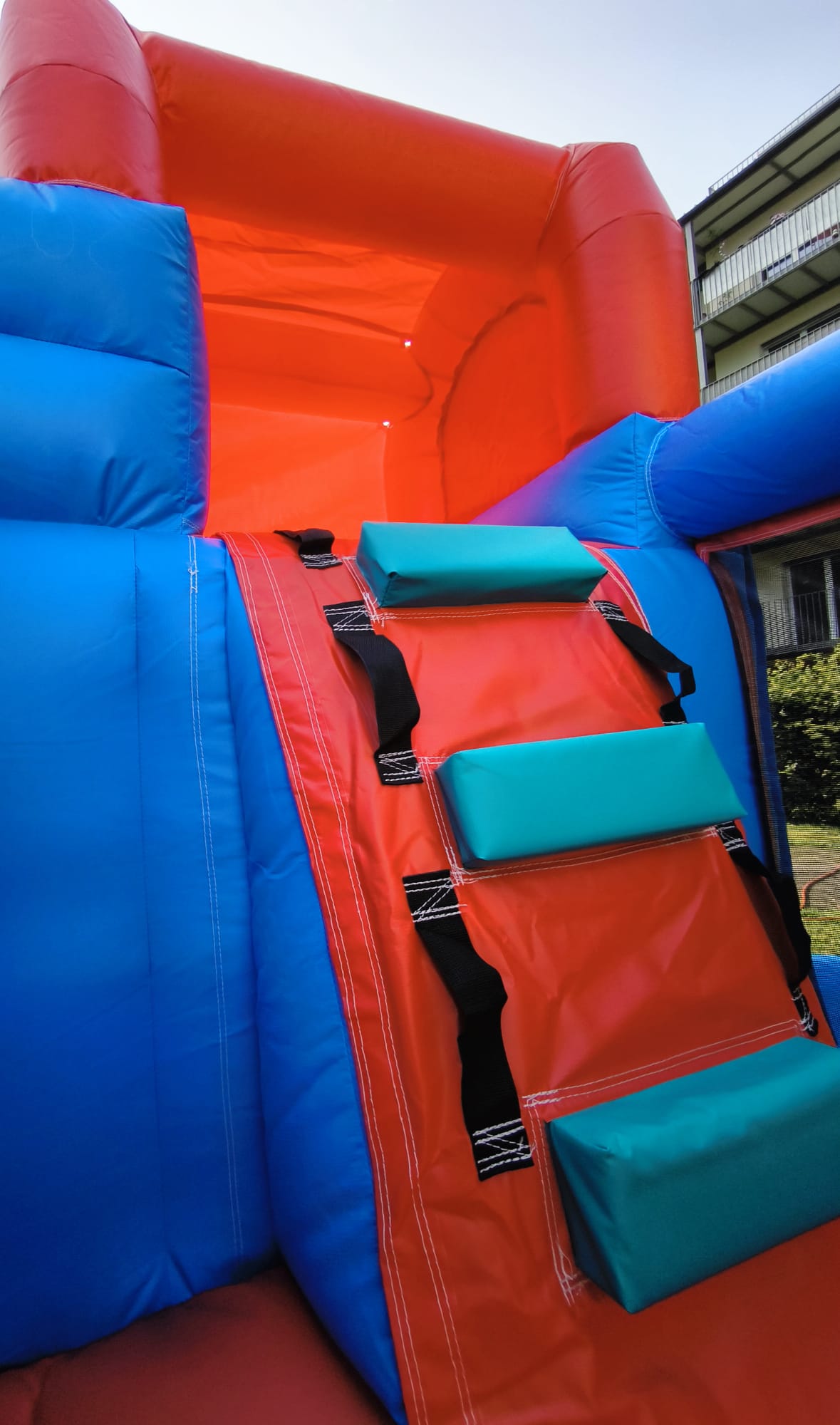 🕸️Spiderman Hüpfburg m. Rutsche🕸️